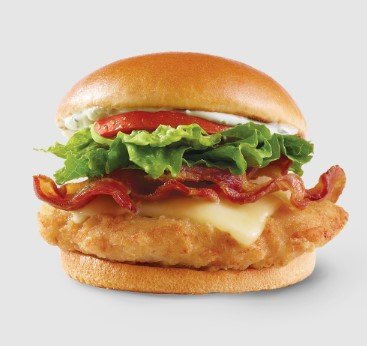 Wendys Asiago Ranch Classic Chicken Club