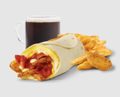 Wendys Breakfast Burrito Bacon