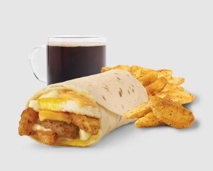 Wendys Breakfast Burrito Sausage