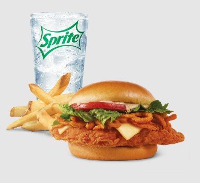 Wendys Ghost Pepper Ranch Chicken Sandwich Combo