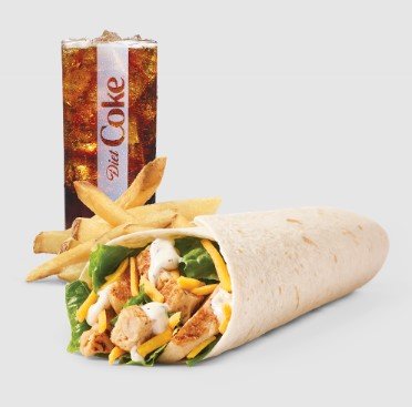 Wendys Grilled Chicken Wrap