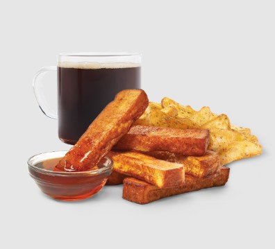 Wendys Homestyle French Toast Sticks 6 PC Combo