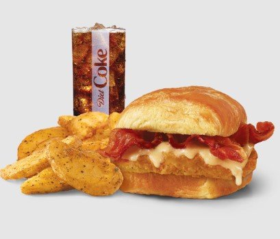 Wendys Maple Bacon Chicken Croissant Combo